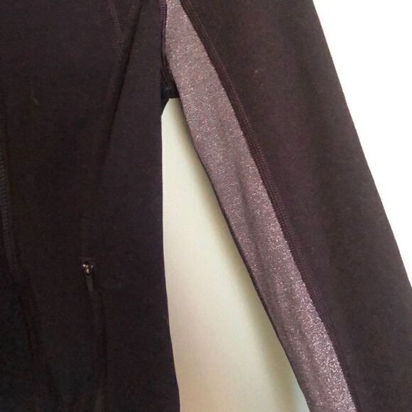 Zella Black and Silver Zip Up Jacket XS - Picture 4 of 4